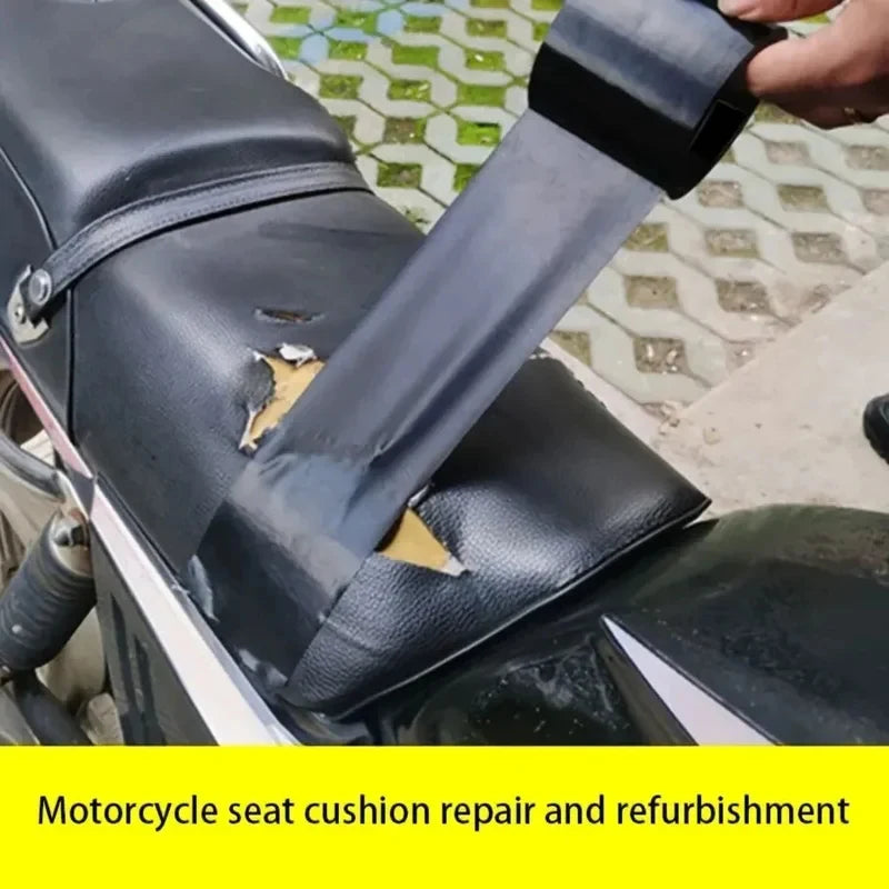 Black Cloth Leather Repair Tape – Waterproof & Wear-Resistant