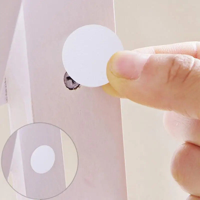 Self-Adhesive Screw Cover Caps | 54-Pack Dustproof Hole Stickers