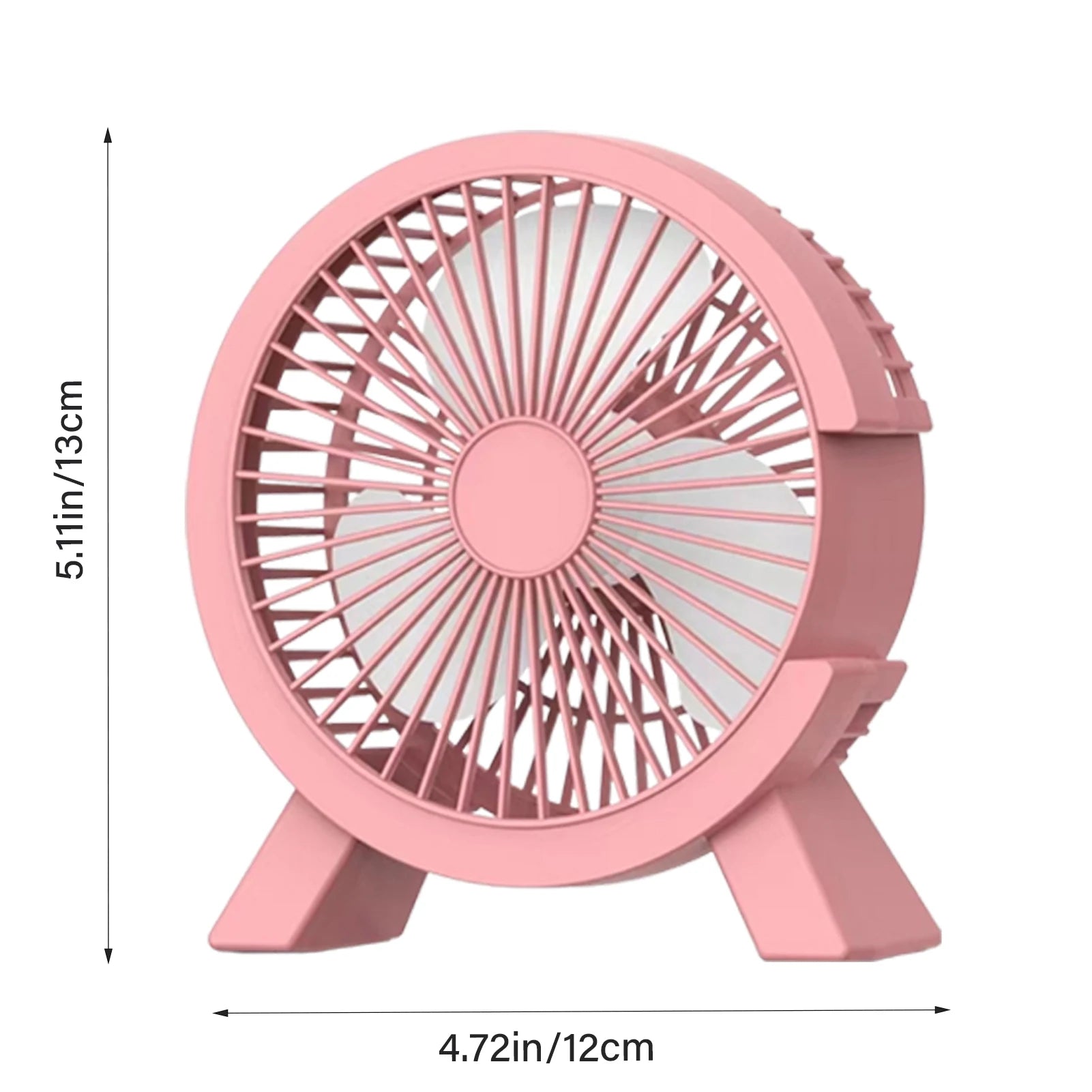 Cooling Table Desk Fan Rechargeable Air Cooler for Traveling Outdoor Office Peaceful Pleasures Health and Wellness