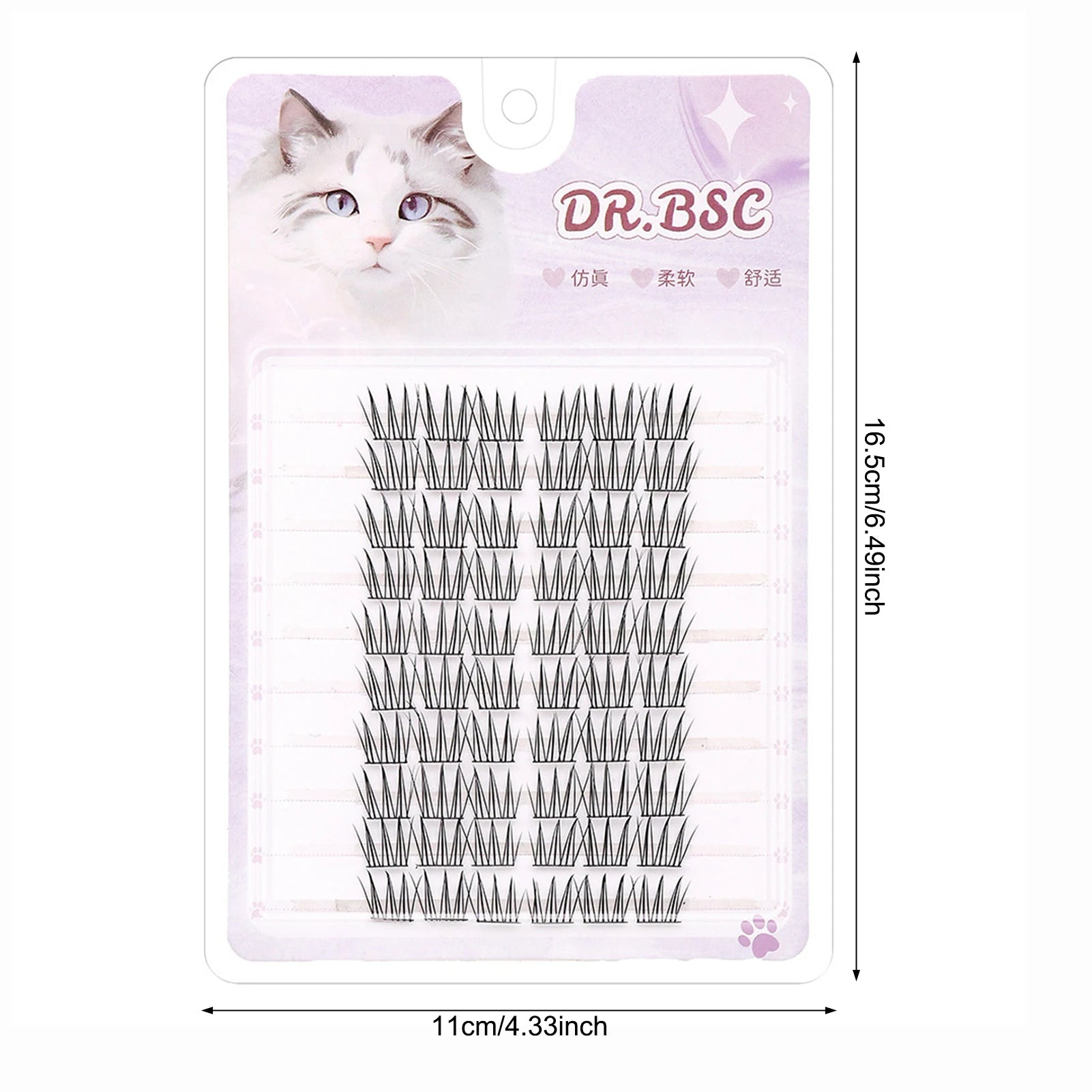 Korean Idol Manga Cluster Lashes | Wispy 3D Lash Extensions False Lash Extensions Peaceful Pleasures Health and Wellness