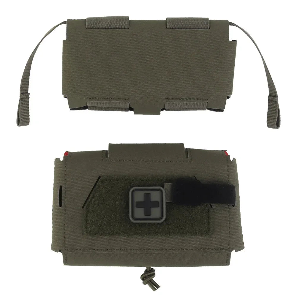 Compact Trauma Kit Tactical IFAK Medical First Aid Kit Pouch Outdoors Hunting Camping Patrol Survival Equipment Agilit Style Peaceful Pleasures Health and Wellness
