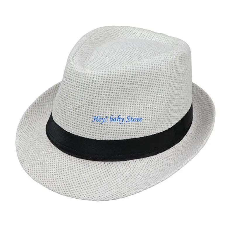 Kids Straw Sun Hat | Beach & Outdoor Cap Boys & Girls
