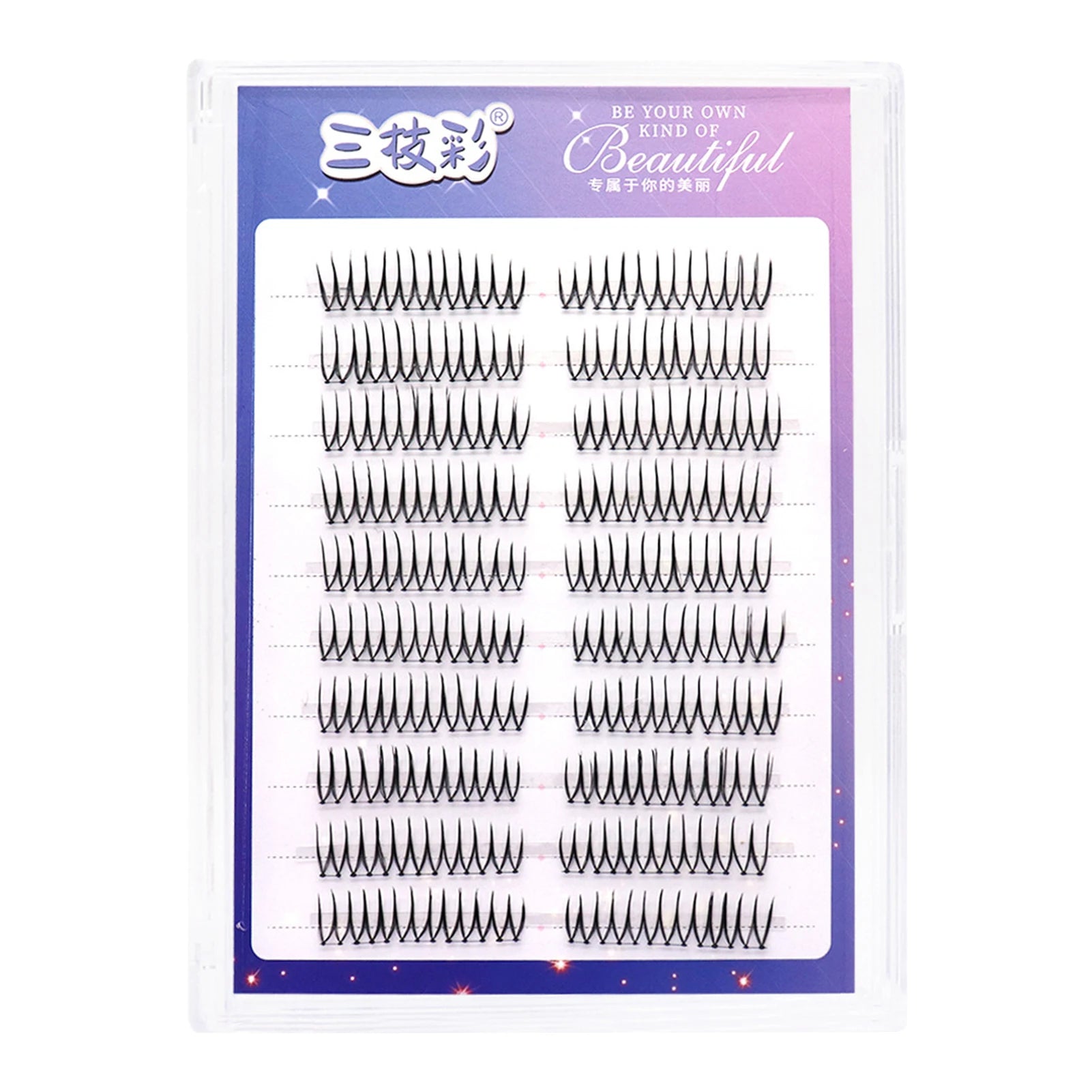 Korean W-Shape DIY False Eyelashes | Natural Wispy Lash Extensions DIY False Eyelashes Peaceful Pleasures Health and Wellness style 5