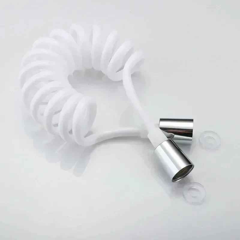 Stainless Steel Handheld Bidet Sprayer Set + Stretchable Hose