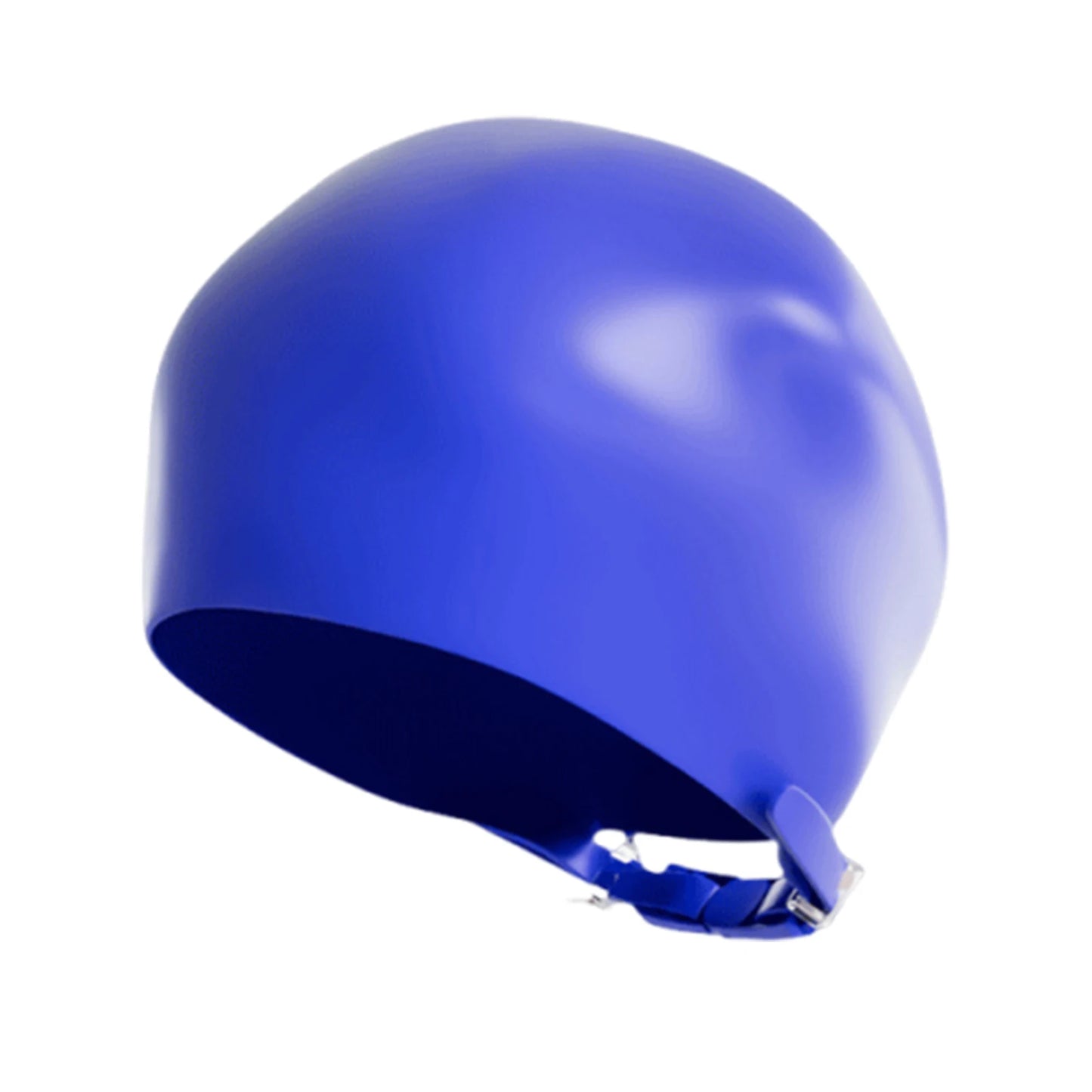 Large Size Swimming Hat Waterproof Bathing Pool Caps Large Capacity Anti Slip Hair Protection Cap Diving Swimming Equipment Peaceful Pleasures Health and Wellness Blue