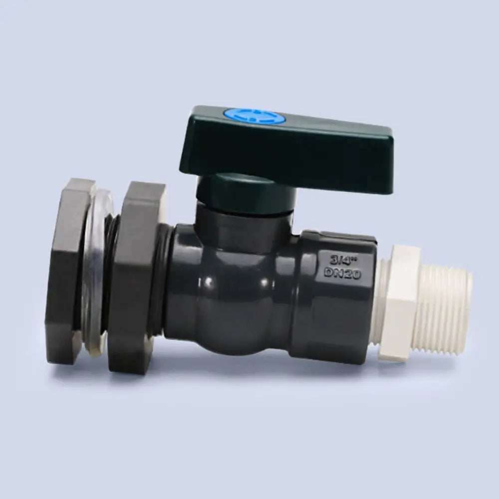Universal PVC Rain Barrel Diverter Kit 3/4 Inch With Inner Connection Water Barrel Spigot Kit Rain Barrel Valve Peaceful Pleasures Health and Wellness