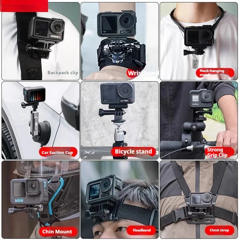 DJI OSMO NANO Accessories Kit – Chest, Head & Neck Mounts