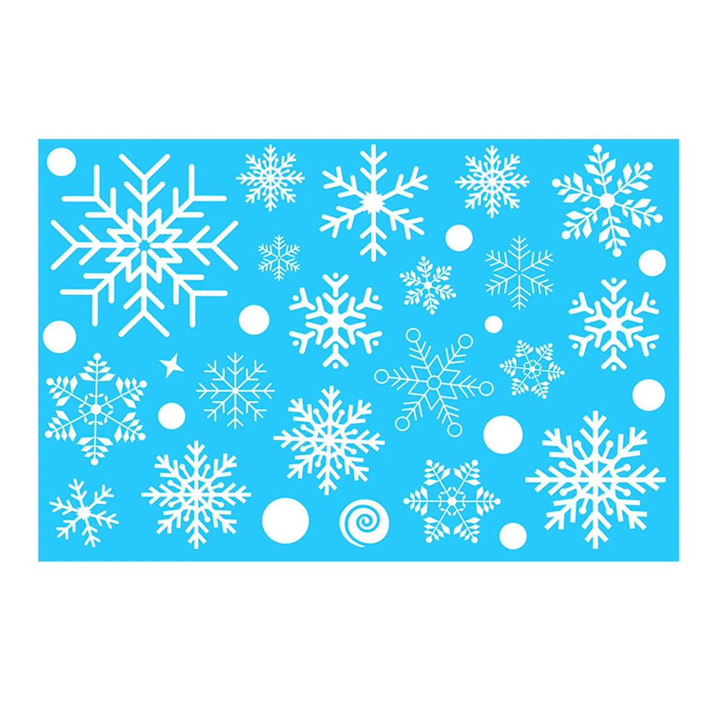 Christmas Electrostatic Window Stickers – Santa & Reindeer