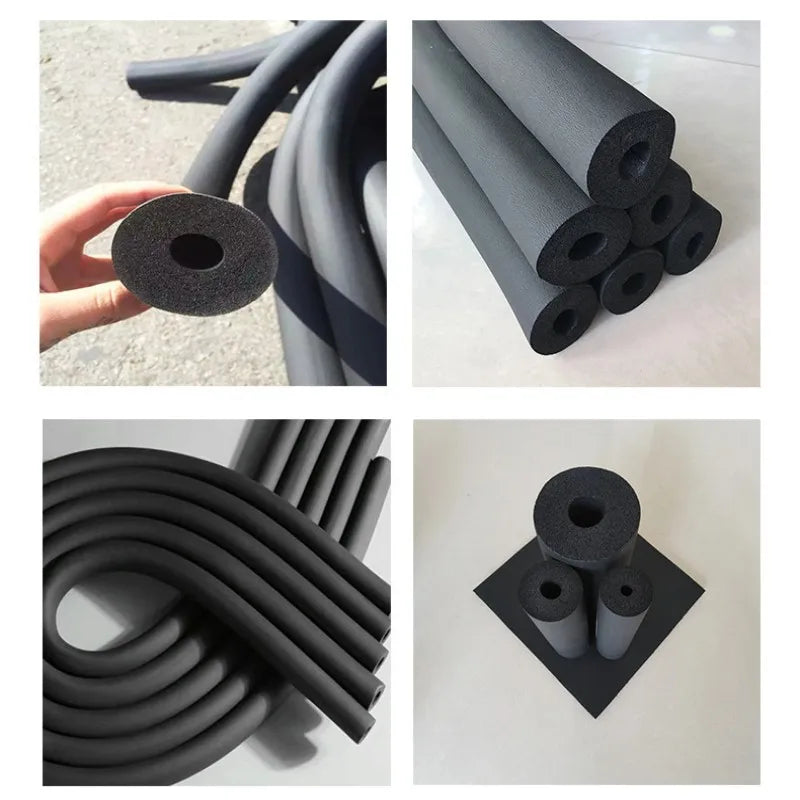 Rubber Foam Pipe Insulation Sleeve 6–32mm | 1.8m Thermal Wrap