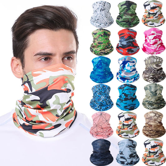 Summer Sports Bandana Breathable UV SunProtection Camping Hiking Cycling Scarves Headwear Men Women Neck Warmer Tube Magic Scarf Peaceful Pleasures Health and Wellness