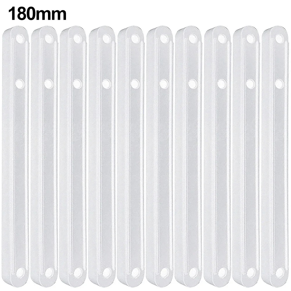 Aa10pcs Draw Rail Plasticdrawerslides Cabinet Cupboard Drawer Runners