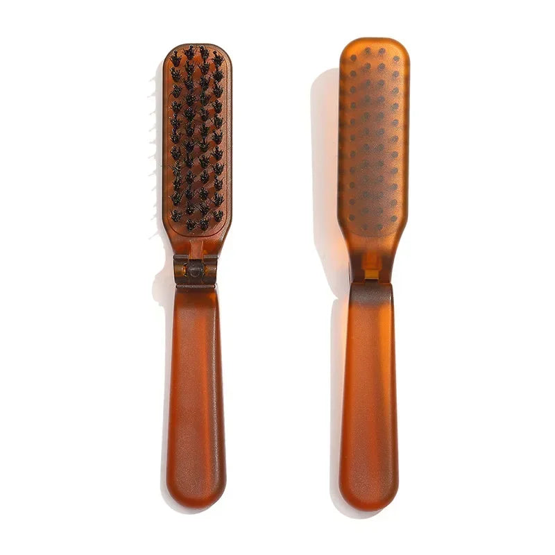Foldable Hair Comb Scalp Brush Travel Essentials Portable Hair Brush Anti Static Head Massage Combs Dropshipping Peaceful Pleasures Health and Wellness