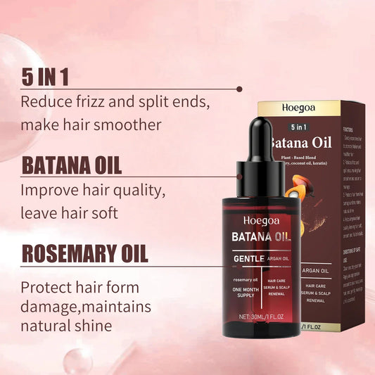 HOEGOA Batana Essential Oil – Nourishing Hair Treatment 30ml Hair Treatment Oil Oasis Select