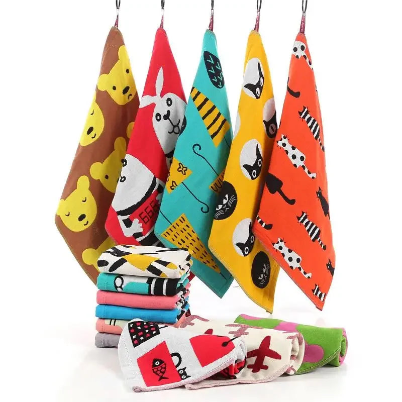 Baby Cotton Gauze Washcloth | 3-Layer Soft Newborn Face Towel
