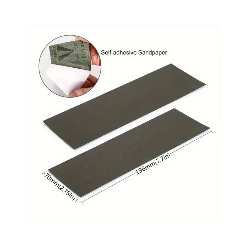 Dual-purpose Guitar Fretboard Radius Grinding Block Sandpaper