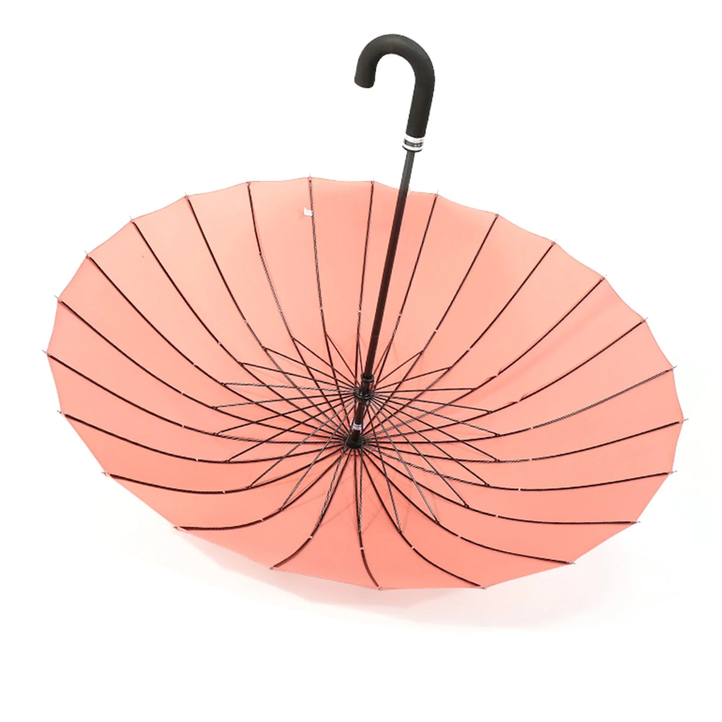 Long Handle Umbrellas Ultra Large Retro Style Umbrella J Stick 24 Ribs Dual-Use Umbrellas Strong Windproof Umbrellas Peaceful Pleasures Health and Wellness
