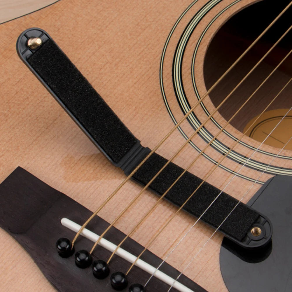 Acoustic Guitar Silencer Mute Pad – Silent Practice Accessory Guitar Mute Accessory Peaceful Pleasures Health and Wellness