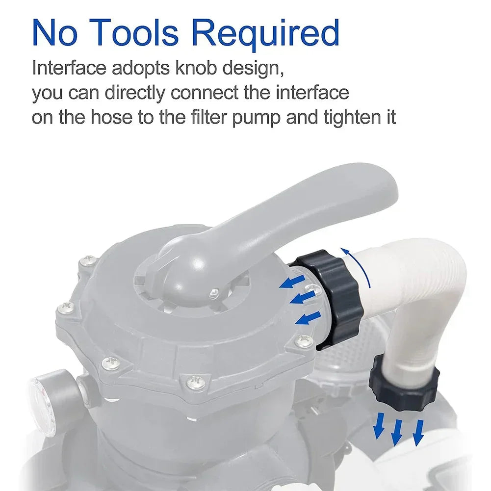 16-Inch Pool Sand Filter Pump Hose – Intex Compatible Peaceful Pleasures Health and Wellness