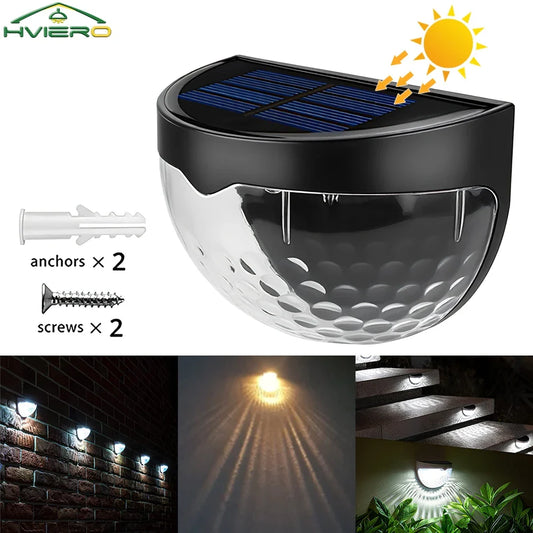 Solar 6-LED Wall Step Light | IP65 Waterproof Garden Fence Lamp Solar Outdoor Light Oasis Select