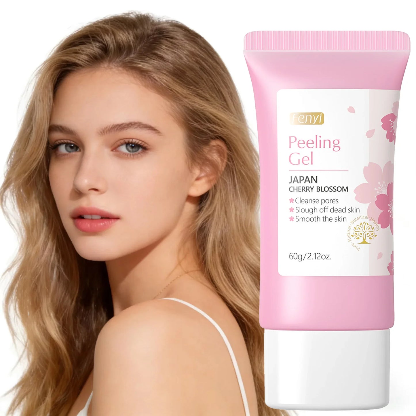 FENYI Sakura Exfoliating Gel – Pore Cleanse & Brighten 60g