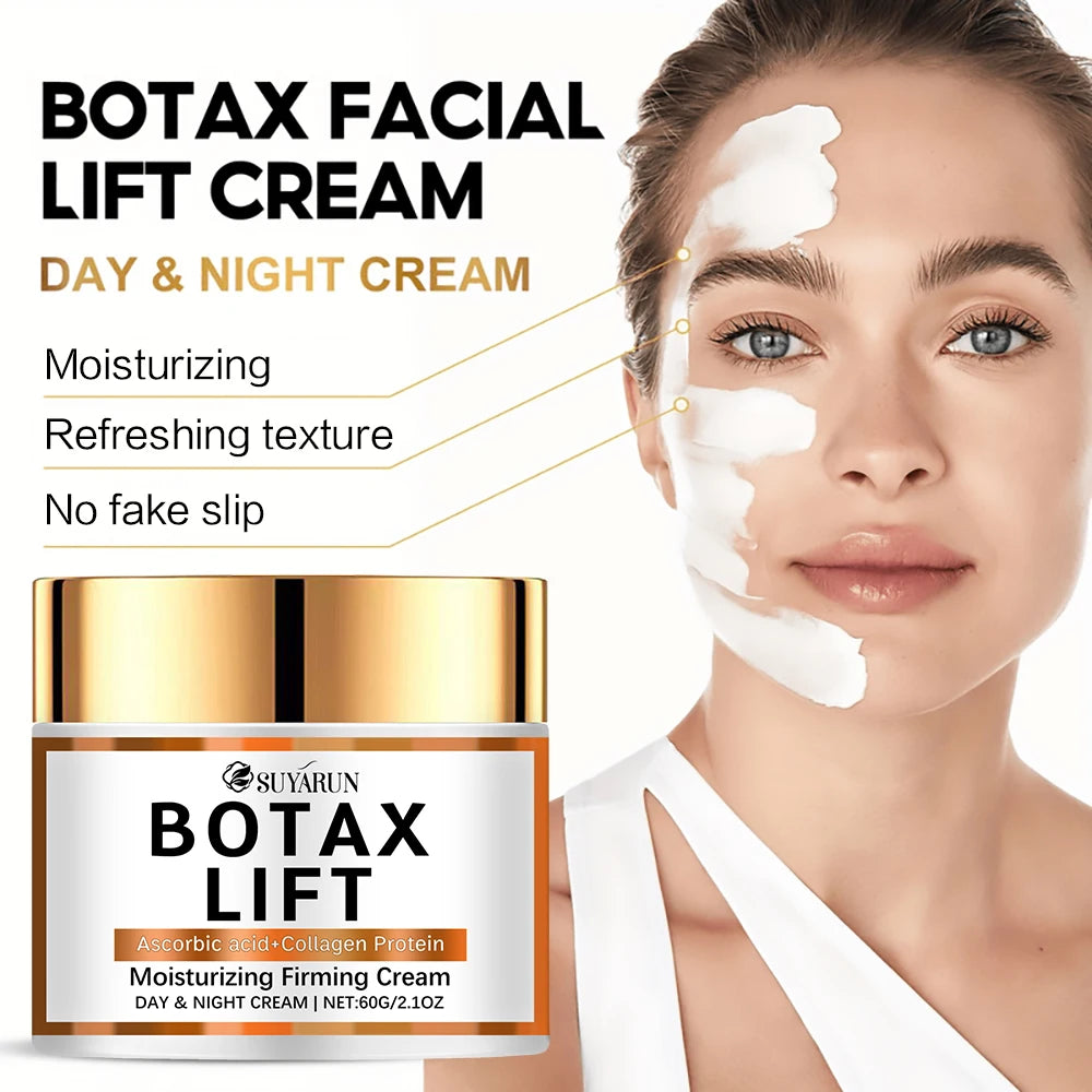 SUYARUN Botax Lift Effect Anti-Aging Face Cream - Wrinkle Reduction, Firming & Hydrating Collagen Boost Cream. Peaceful Pleasures Health and Wellness