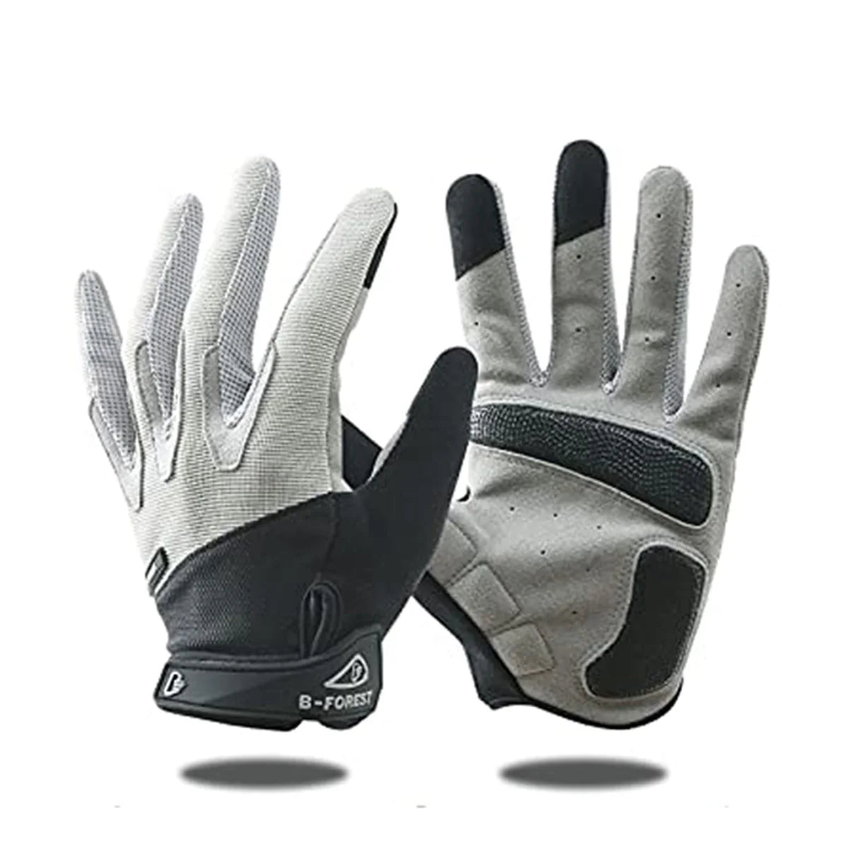 One Pair Unisex Full Finger Outdoor Sports Cycling Gloves Touch Screen Compatible,Anti-slip,Waterproof,Windproof Glove Peaceful Pleasures Health and Wellness Black XL