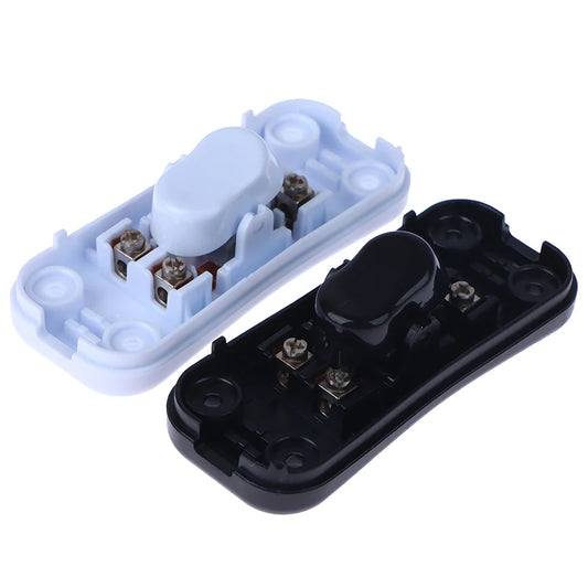 Light Switch AC 250V ON/OFF Table Desk Lamp Cord Toggle Rocker Switches Control For LED Lights Wiring Electric Switch Peaceful Pleasures Health and Wellness