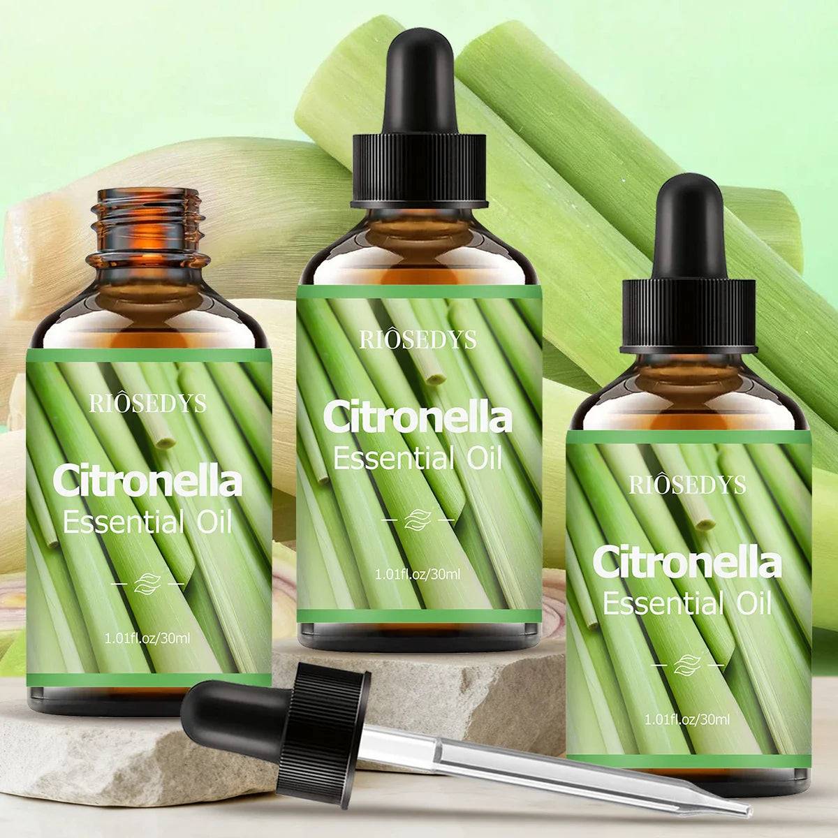 Citronella Essential Oil – Massage, Hair Care & Diffuser