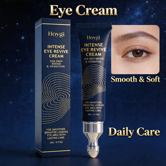 Hydrating Eye Cream with Massage Applicator Around the Eyes Smoothing Fine Lines Anti Dark Circle Puffiness Brighten Eye Contour Peaceful Pleasures Health and Wellness
