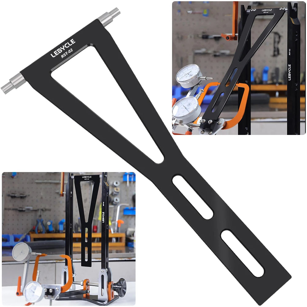 Cycling Bike Centering Gauge Cycling Accessories Bicycle Ring Adjusting Table Calibration Corrector for Wheel Rim Truing Stand Peaceful Pleasures Health and Wellness