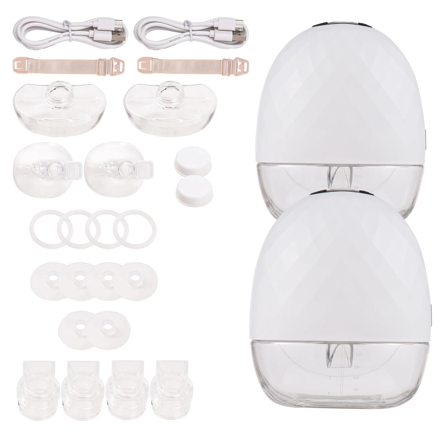Wearable Hands-Free Electric Breast Pump | 4 Modes, 9 Levels
