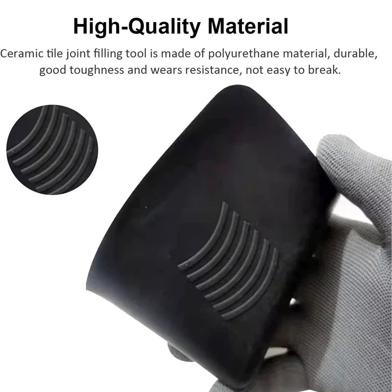 Tile Caulking Finisher putty Sealant Smooth Scraper Kit Set For Floor Wall Tile Laying Grout Drywall Construction Tools Peaceful Pleasures Health and Wellness