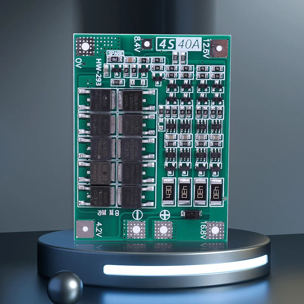 3S 4S 20A 40A 60A Li-ion Lithium Battery Charger Protection Board 18650 BMS Drill Motor 11.1V 12.6V/14.8V 16.8V Enhance/Balance Peaceful Pleasures Health and Wellness