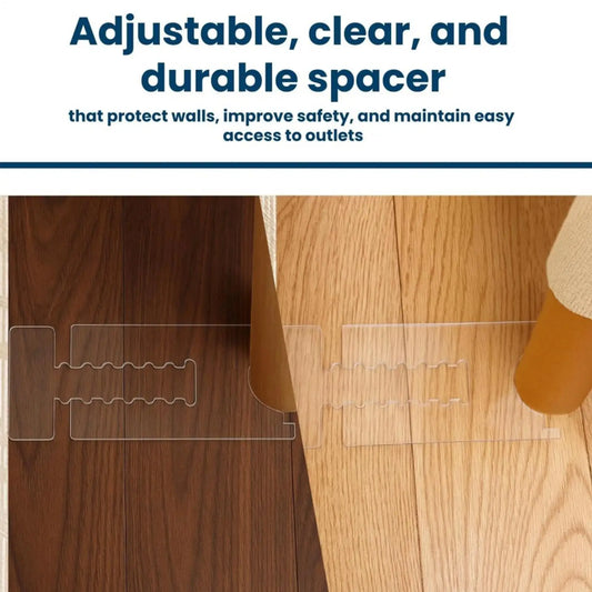 Adjustable Couch Stoppers Furniture Wall Spacer Protectors Furniture Wall Spacer Peaceful Pleasures Health and Wellness