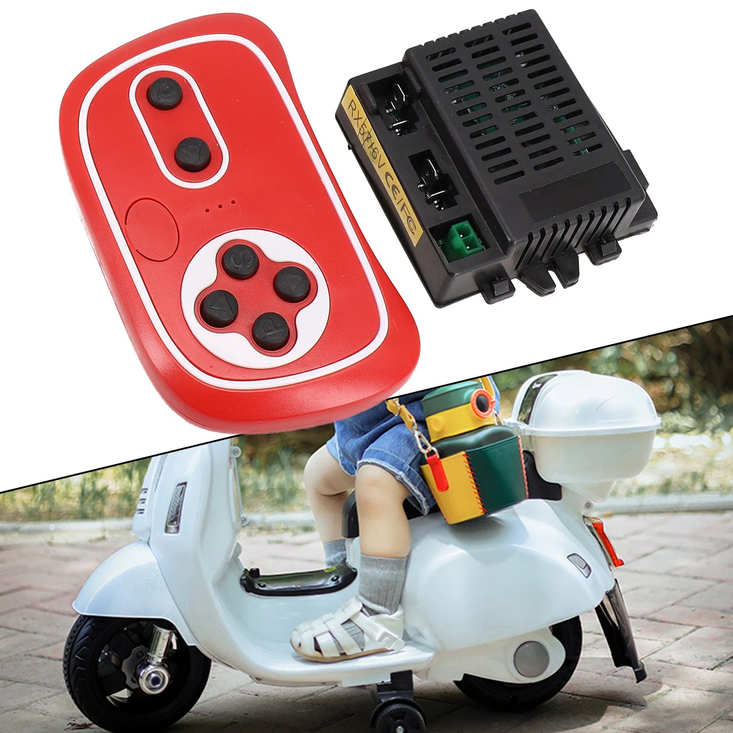 Weelye RX57 6V 12V Receiver CE FCC Kids Electric Car Transmitter Home