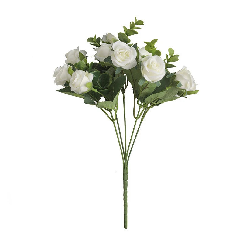 Artificial Silk Rose Bouquet – Wedding & Home Décor
