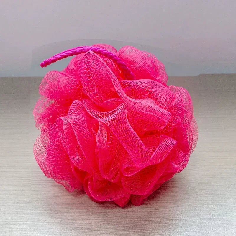 Exfoliating Mesh Bath Sponge Puff Body Scrubber | Shower Ball
