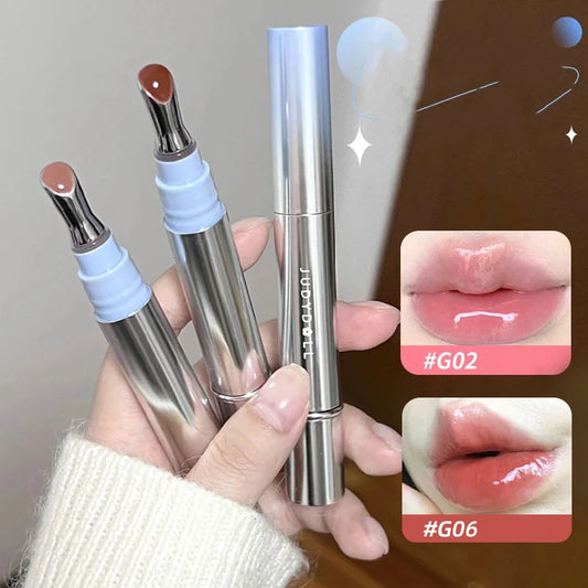 Judydoll Ice Diamond Lip Gloss Oil | Mirror Shine Lip Tint Lip Gloss Oil Peaceful Pleasures Health and Wellness