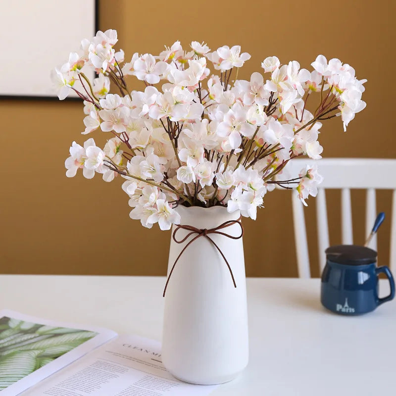 41cm Silk Cherry Blossom Artificial Flowers | Pink Wedding Décor