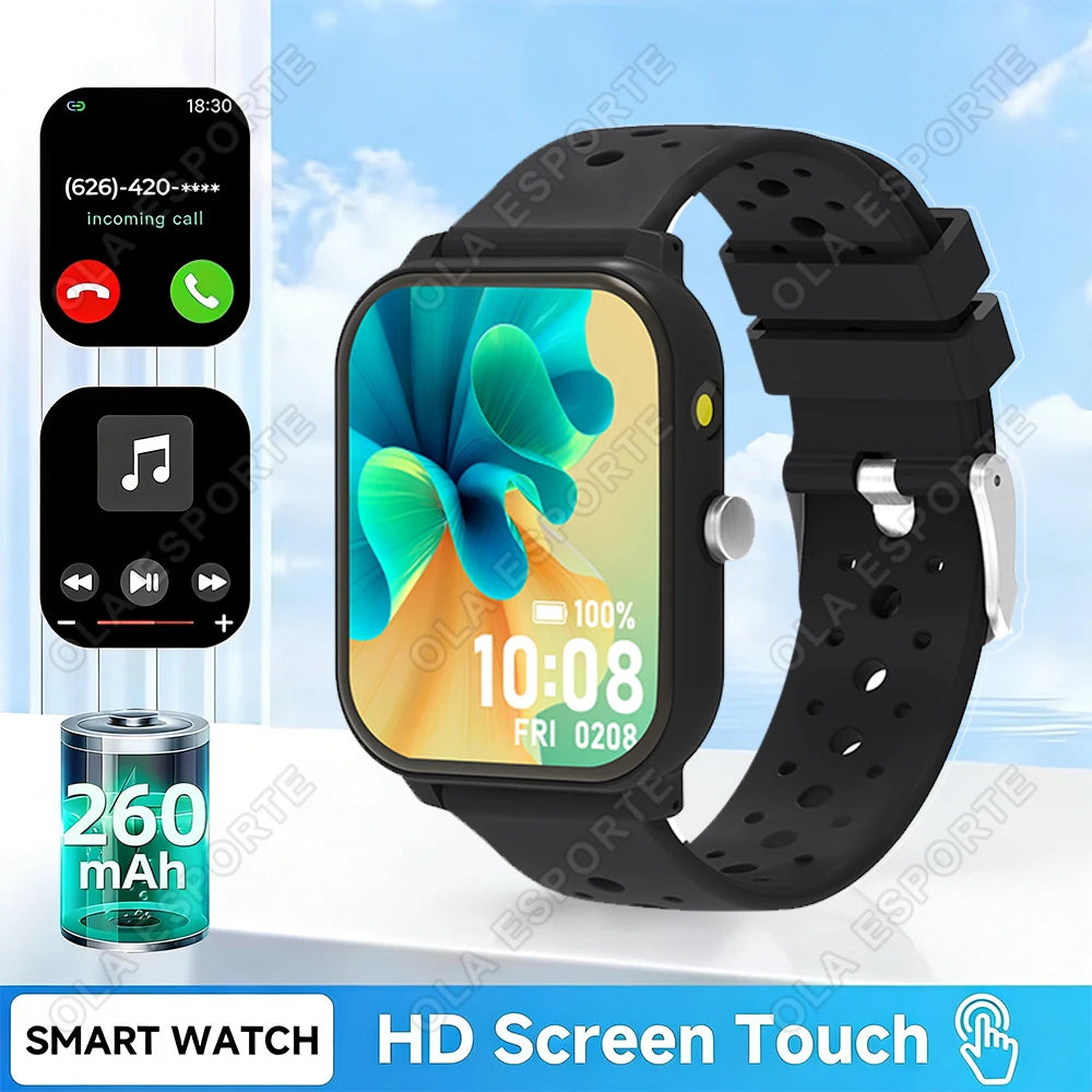 2026 New 1.83-inch Screen Smartwatch with Wireless Call Rich Watch Dail Music Player Message Push Flashlight Smart Voice for Men Peaceful Pleasures Health and Wellness Black