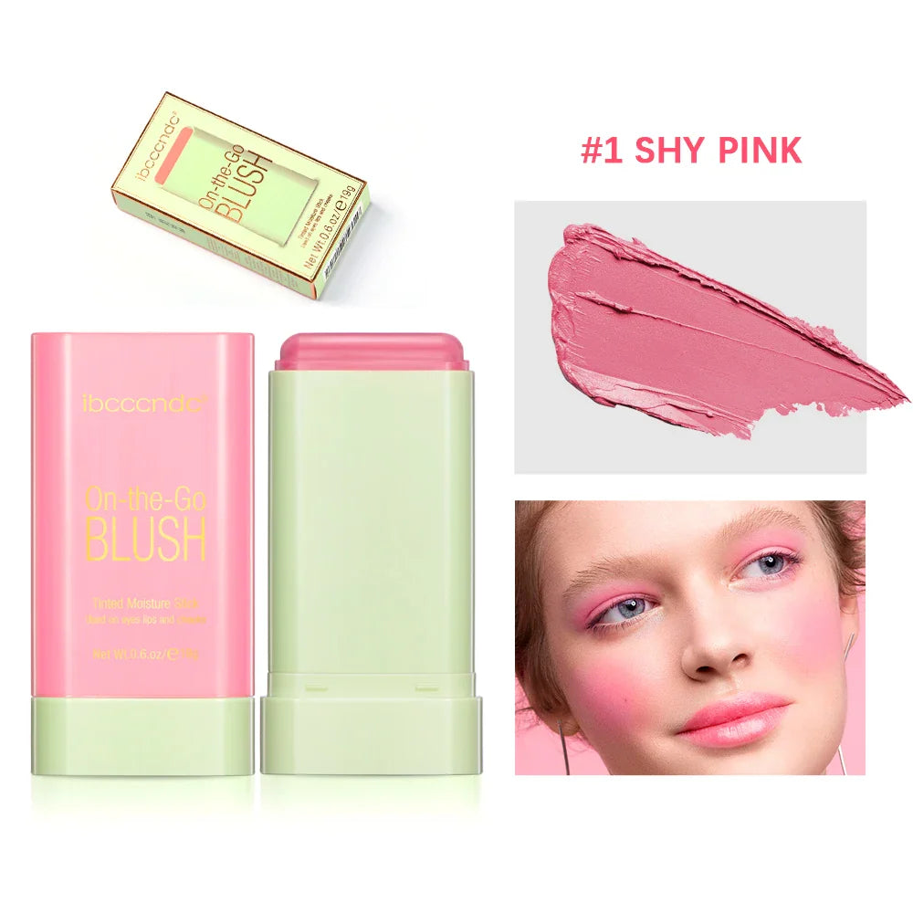 ibcccndc 3-in-1 Tinted Blush Stick – Cheeks, Lips & Eyes