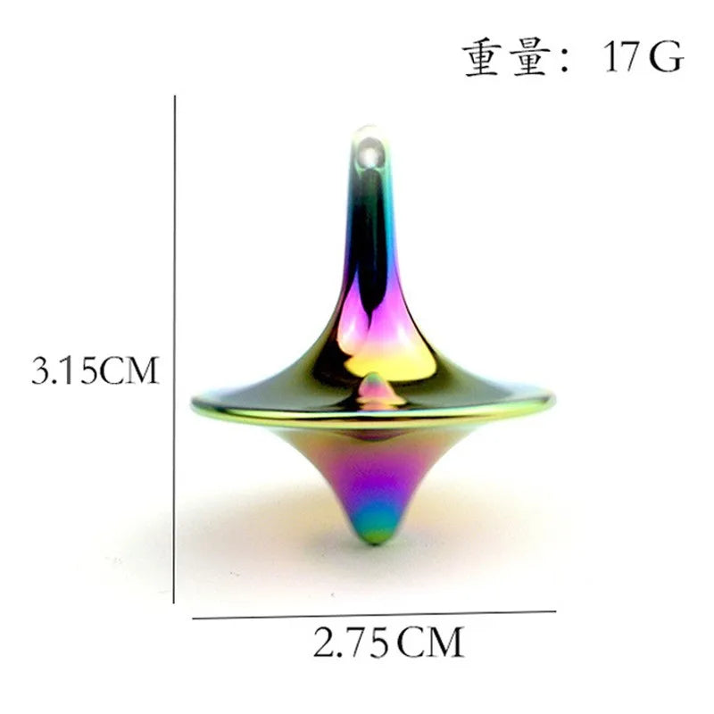 Metal Gyroscope Spinning Top Fidget Toy – Stress Relief Gift