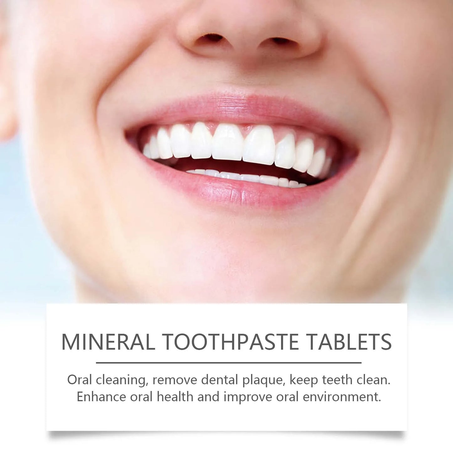 Mint Toothpaste Tablets – Portable Dental Care & Fresh Breath