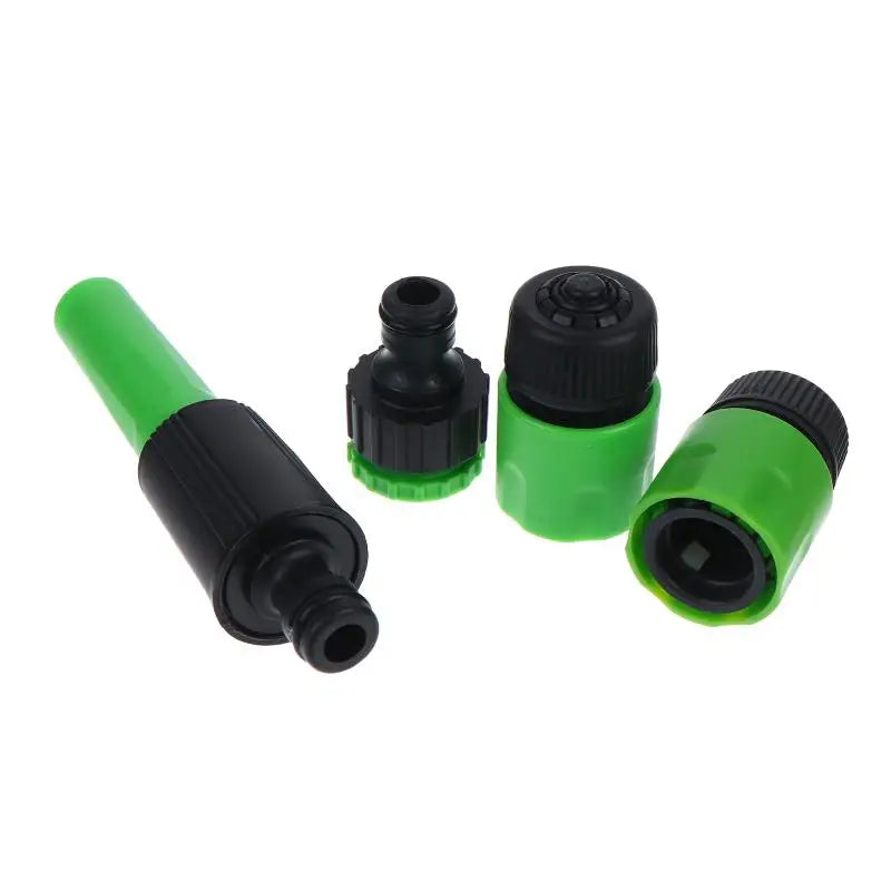 4-Piece Adjustable Garden Hose Spray Nozzle Set | Multi-Use