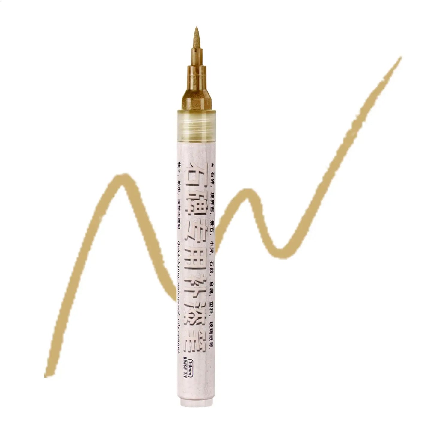 Tombstone Inscription Restoration Paint Pen | 12 Colors