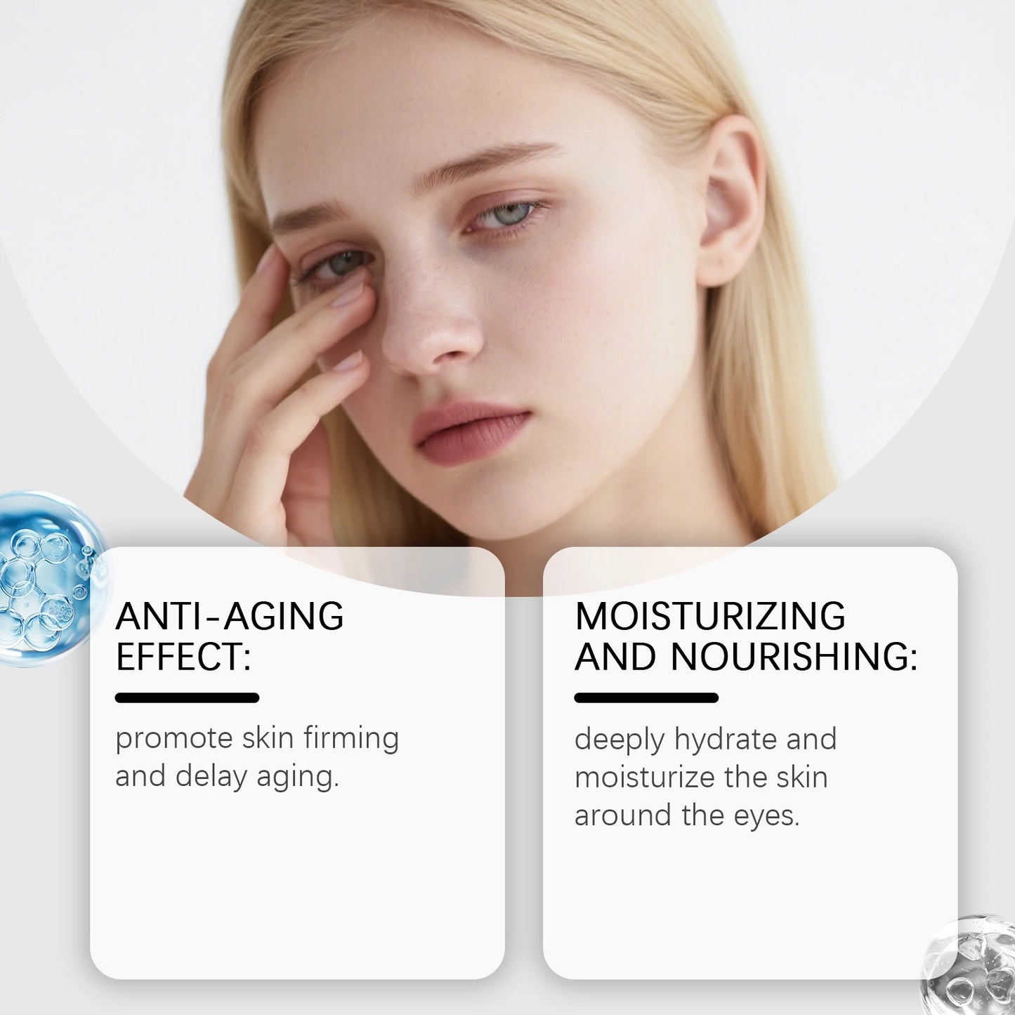Vitamin E Firming Eye Cream Reduce Dryness Anti Dark Circles Removal Eyes Bags Enhance Skin Elasticity Moisturize Eye Care Serum Peaceful Pleasures Health and Wellness