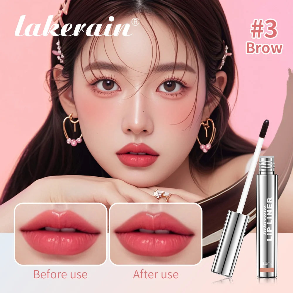 4colors Lip Liner Tattoo Matte Peel Off Enhance Lips Lip Liner Waterproof Long Lasting Moisturizing Lips Gloss Tattoo Cosmetics Peaceful Pleasures Health and Wellness