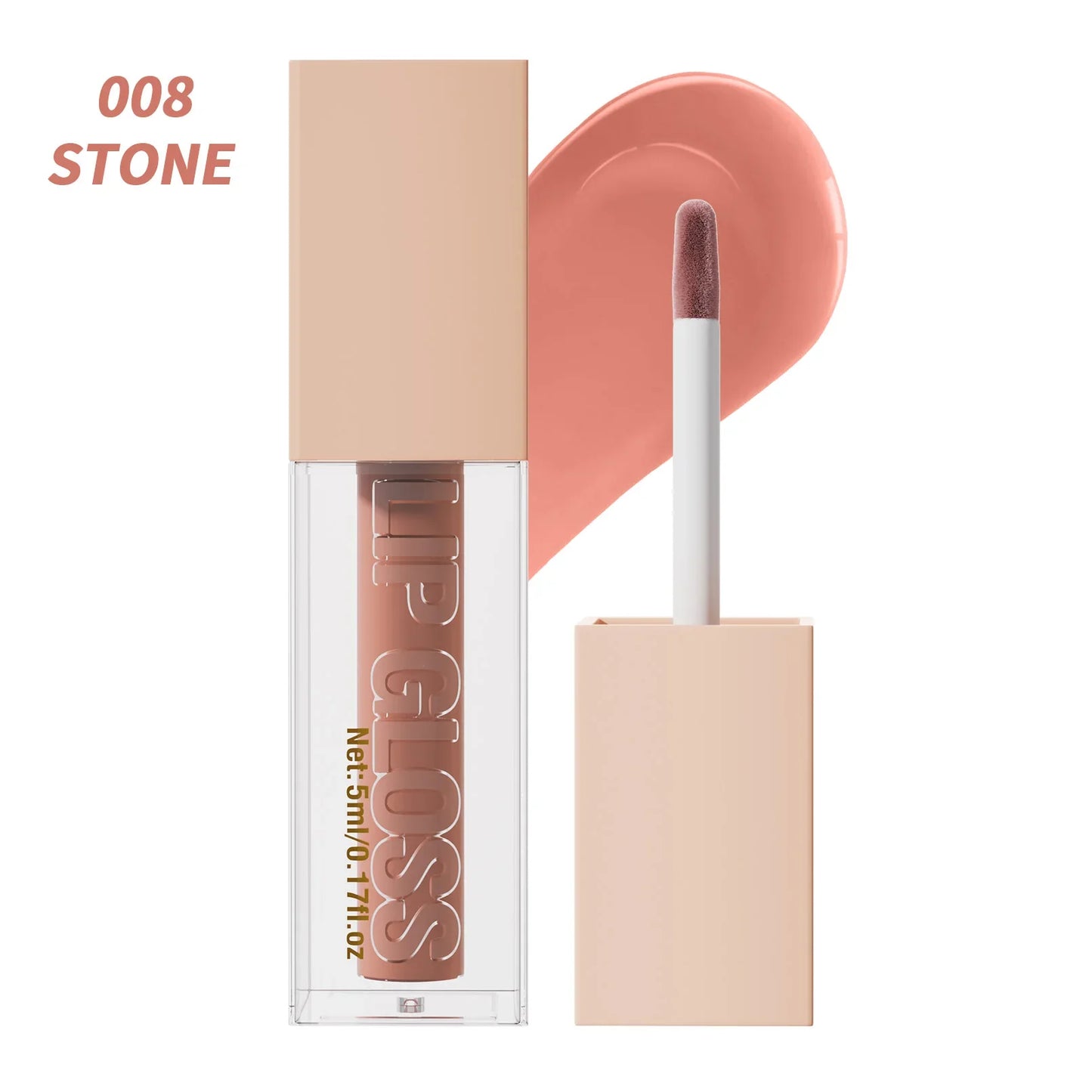 Hello Kiss Mirror Lip Gloss – Waterproof & Long-Lasting Shine