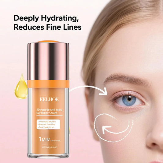 5D Peptide Eye Cream – Dark Circles, Wrinkles & Puffiness Peptide Eye Cream Peaceful Pleasures Health and Wellness
