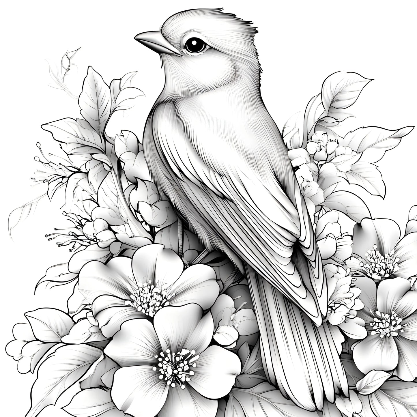 Bview Art 20 Pages Adult Coloring Books Stress Relief Doodle Drawing